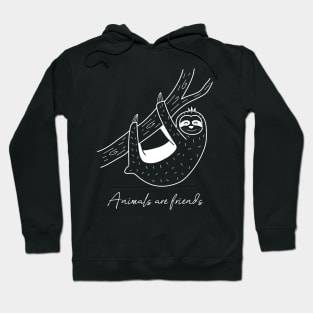 'Animals Are Friends' Animal Conservation Shirt Hoodie